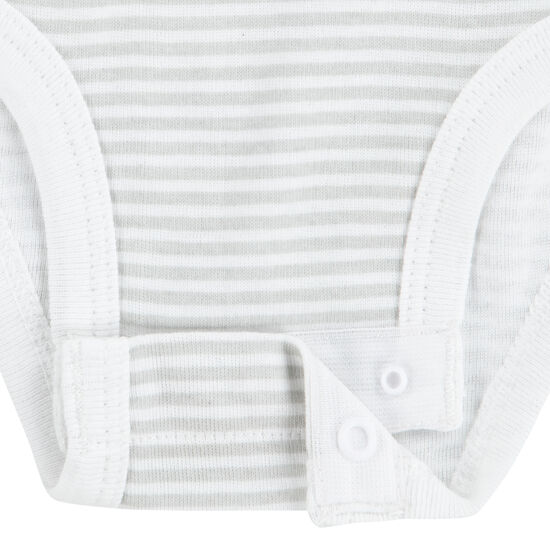 Pack de 3 Bodies Niño Azul Balada 6m